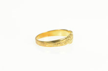 Load image into Gallery viewer, 10K 1930&#39;s Wavy Pattern Vintage Child&#39;s Baby Ring Yellow Gold