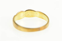 Load image into Gallery viewer, 10K 1930&#39;s Wavy Pattern Vintage Child&#39;s Baby Ring Yellow Gold