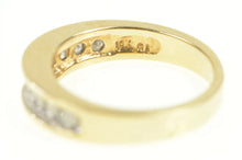 Load image into Gallery viewer, 14K 0.60 Ctw Diamond Channel Wedding Band Ring Yellow Gold