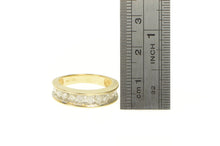 Load image into Gallery viewer, 14K 1.25 Ctw Diamond Channel Wedding Band Ring Yellow Gold