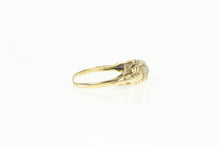 Load image into Gallery viewer, 10K Art Deco Diamond Solitaire Classic Promise Ring Yellow Gold
