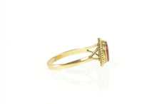 Load image into Gallery viewer, Gold Filled Oval Goldstone Rope Trim Halo Statement Ring