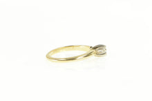 Load image into Gallery viewer, 14K 0.16 Ct Diamond Solitaire Classic Engagement Ring Yellow Gold