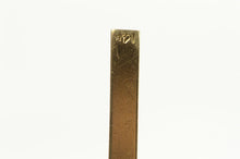 Load image into Gallery viewer, 14K Art Deco Diamond Inset Vintage Cross Pendant Yellow Gold