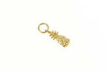 Load image into Gallery viewer, 14K 3D Pineapple Hawaiian Tropical Fruit Charm/Pendant Yellow Gold
