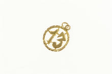 Load image into Gallery viewer, 14K Five Pointed Star Classic Symbol Charm/Pendant Yellow Gold