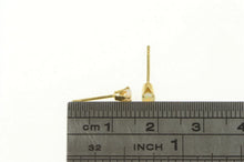 Load image into Gallery viewer, 14K Round Natural Opal Solitaire Classic Stud Earrings Yellow Gold