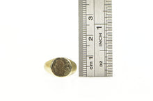 Load image into Gallery viewer, 14K Victorian K R P Engraved Monogram Signet Ring Yellow Gold