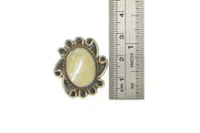 Load image into Gallery viewer, Sterling Silver Mother of Pearl Southwestern Ornate Ring