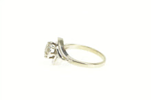 Load image into Gallery viewer, 14K 0.21 Ctw Round Diamond Cluster Vintage Ring White Gold