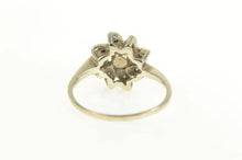 Load image into Gallery viewer, 14K 0.25 Ctw Diamond Floral Cluster Promise Ring White Gold