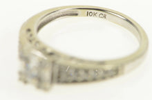 Load image into Gallery viewer, 10K 0.83 Ctw Princess VS Diamond Engagement Ring White Gold