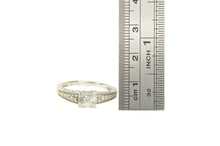 Load image into Gallery viewer, 10K 0.83 Ctw Princess VS Diamond Engagement Ring White Gold