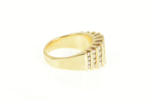 Load image into Gallery viewer, 14K 1.00 Ctw VS Diamond Graduated Striped Band Ring Yellow Gold
