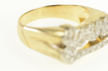Load image into Gallery viewer, 14K 0.36 Ctw Diamond Love Word Romantic Ring Yellow Gold