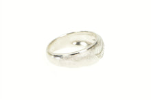 Load image into Gallery viewer, 14K 0.25 Ctw Retro Diamond Domed Wedding Band Ring White Gold