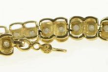 Load image into Gallery viewer, 10K 0.75 Ctw Diamond Classic Vintage Tennis Bracelet 6.75&quot; Yellow Gold