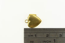 Load image into Gallery viewer, 10K J D Monogram Name Initial Heart Photo Locket Charm/Pendant Yellow Gold