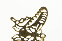 Load image into Gallery viewer, 14K Butterfly Diamond Cut Change Symbol Charm/Pendant Yellow Gold