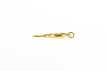 Load image into Gallery viewer, 14K Italian Horn Traditional Protection Symbol Charm/Pendant Yellow Gold