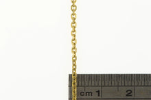 Load image into Gallery viewer, 14K 1.8mm Classic Cable Link Vintage Chain Necklace 17.25&quot; Yellow Gold