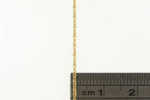 Load image into Gallery viewer, 14K 1.1mm Rolling Cable Woven Link Chain Necklace 15.75&#39;&#39; Yellow Gold