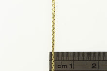 Load image into Gallery viewer, 14K 1.2mm Rounded Box Vintage Square Chain Necklace 18.25&quot; Yellow Gold