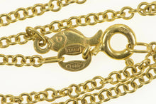 Load image into Gallery viewer, 14K Sea Shell Fish Ocean Motif Chain Anklet Bracelet 9.5&quot; Yellow Gold