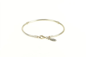 Sterling Silver Pandora Moments Designer Lobster Clasp Charm Bracelet 7"