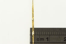 Load image into Gallery viewer, 14K 1.0mm Herringbone Link Vintage Simple Chain Bracelet 7&quot; Yellow Gold