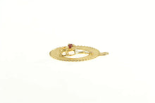 Load image into Gallery viewer, 14K 1960&#39;s Happy Birthday Enamel Cake Vintage Charm/Pendant Yellow Gold
