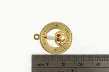 Load image into Gallery viewer, 14K 1960&#39;s Happy Birthday Enamel Cake Vintage Charm/Pendant Yellow Gold