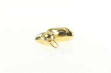 Load image into Gallery viewer, 14K 3D Puffy Rubber Ducky Stylized Duck Mallard Charm/Pendant Yellow Gold