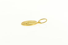 Load image into Gallery viewer, 18K Virgin Mary Baby Jesus Biblical Scene Round Charm/Pendant Yellow Gold