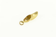 Load image into Gallery viewer, 14K 3D Dutch Clog Shoe Netherlands Souvenir Charm/Pendant Yellow Gold