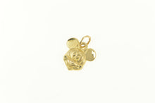 Load image into Gallery viewer, 14K Minnie Mouse Head Walt Disney Character Charm/Pendant Yellow Gold