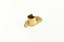 Load image into Gallery viewer, 14K 3D Puffy Shoe Sneaker Baby Bootie Charm/Pendant Yellow Gold