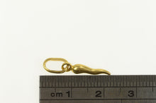 Load image into Gallery viewer, 14K Italian Horn Traditional Protection Symbol Charm/Pendant Yellow Gold