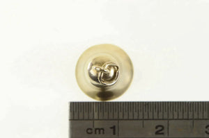 14K 3D Articulated Wedding Bell Romantic Charm/Pendant Yellow Gold