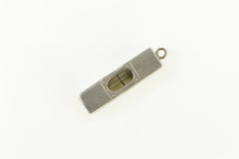 Load image into Gallery viewer, Sterling Silver 3D Level Construction Measuring Tool Charm/Pendant