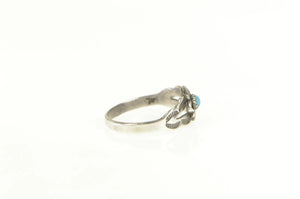 Sterling Silver Native American Turquoise Baby Child's Ring