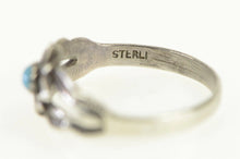 Load image into Gallery viewer, Sterling Silver Native American Turquoise Baby Child&#39;s Ring