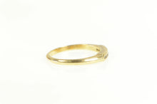 Load image into Gallery viewer, 14K Classic Diamond Vintage Wedding Band Ring Yellow Gold