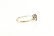 Load image into Gallery viewer, 14K Oval Tourmaline Solitaire Classic Vintage Ring Yellow Gold