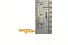Load image into Gallery viewer, 14K 1940&#39;s Heart Monogrammable Love Symbol Ring Yellow Gold