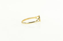 Load image into Gallery viewer, 10K Vintage Heart Child&#39;s Love Symbol Baby Ring Yellow Gold
