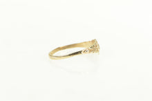 Load image into Gallery viewer, 10K Diamond Vintage Heart Love Baby Childs Ring Yellow Gold