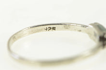 Load image into Gallery viewer, Sterling Silver Malachite Inlay Southwestern Handmade Ring