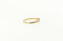 Load image into Gallery viewer, 10K Oval Vintage Engravable Monogram Child&#39;s Ring Yellow Gold