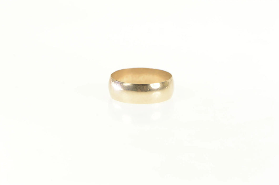 14K 3.8mm Victorian Child's Baby Band Ring Yellow Gold
